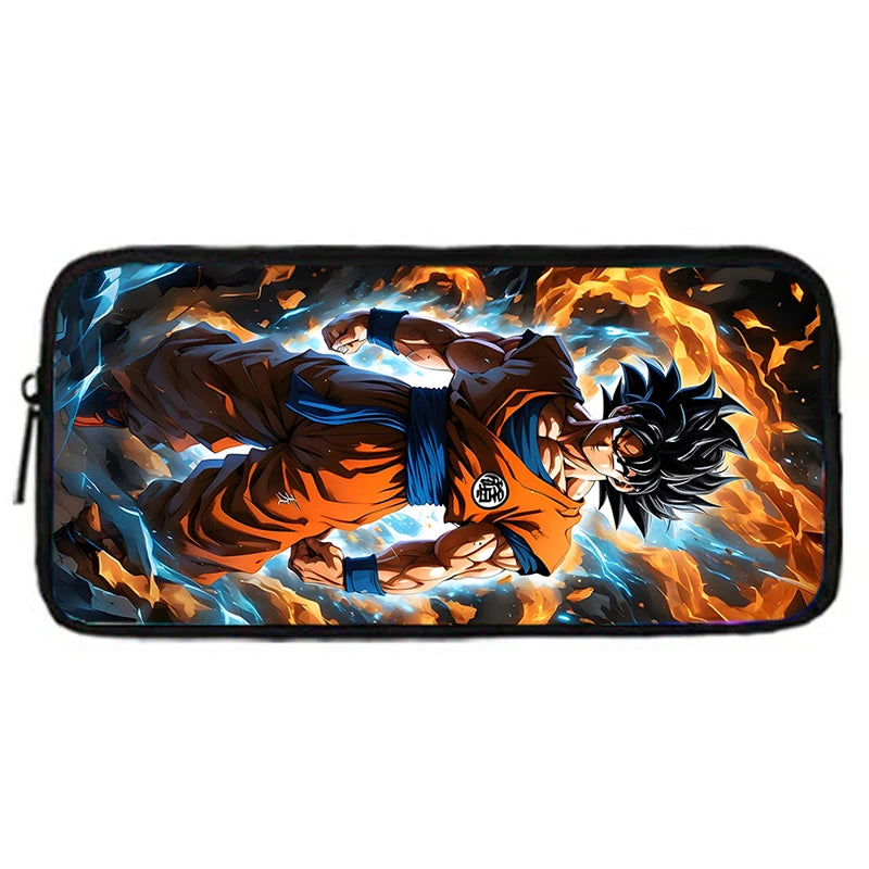 pcs set Cute Anime Child School Backpack with Lunch For G-Gokus Bags ,Pencil Bags ,School Bags for Boys Girls Best Gift