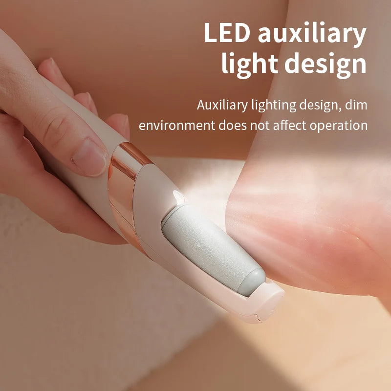 Electric Foot Grinder Automatic Foot Callus Rubbing Pedicure Dead Skin Callus Remover for Foot Rechargeable Foot Beauty Machine