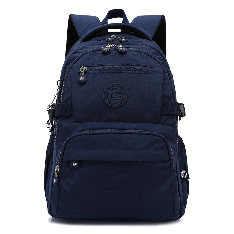 Luxury Travel Backpack Women's Stylish Teenage Youth Backpacks for Bara Mochila Impermeable Large School Bag for Boys