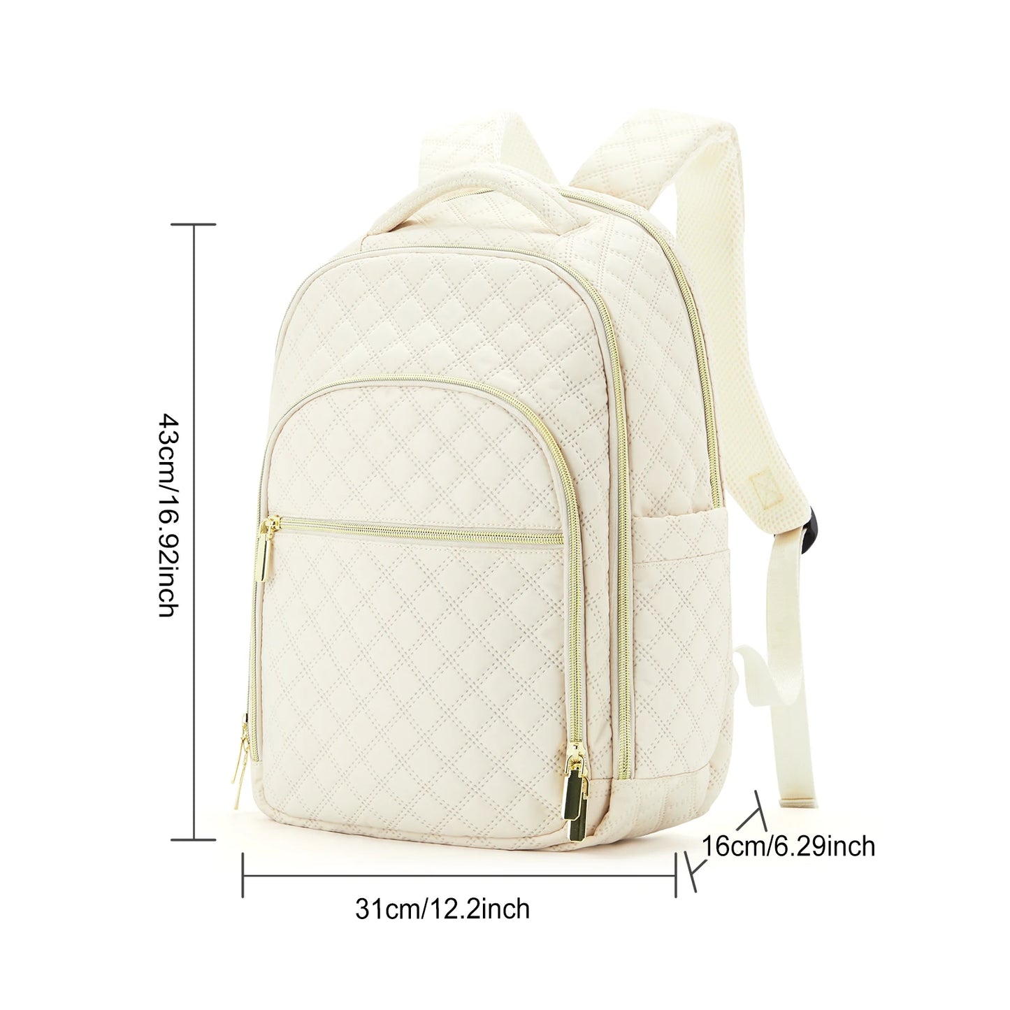 Backpacks For Women Casual Commuting Daypack High Quality Nylon Waterproof Backpack Laptop Bag Large-Capacity Travel Backpack