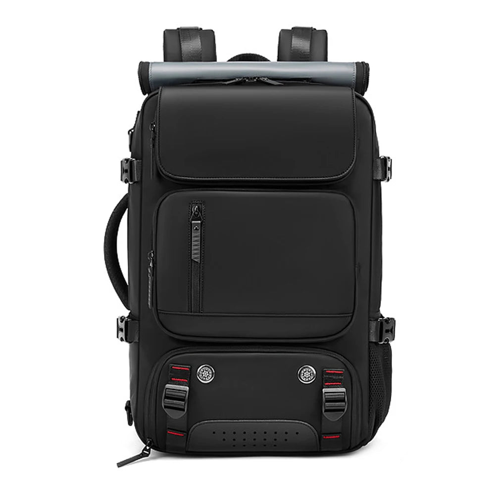 XOKY Large Travel Backpack Boardable Backpack USB Charging Waterproof Outdoor Travel Backpack independent shoe compartment 8102