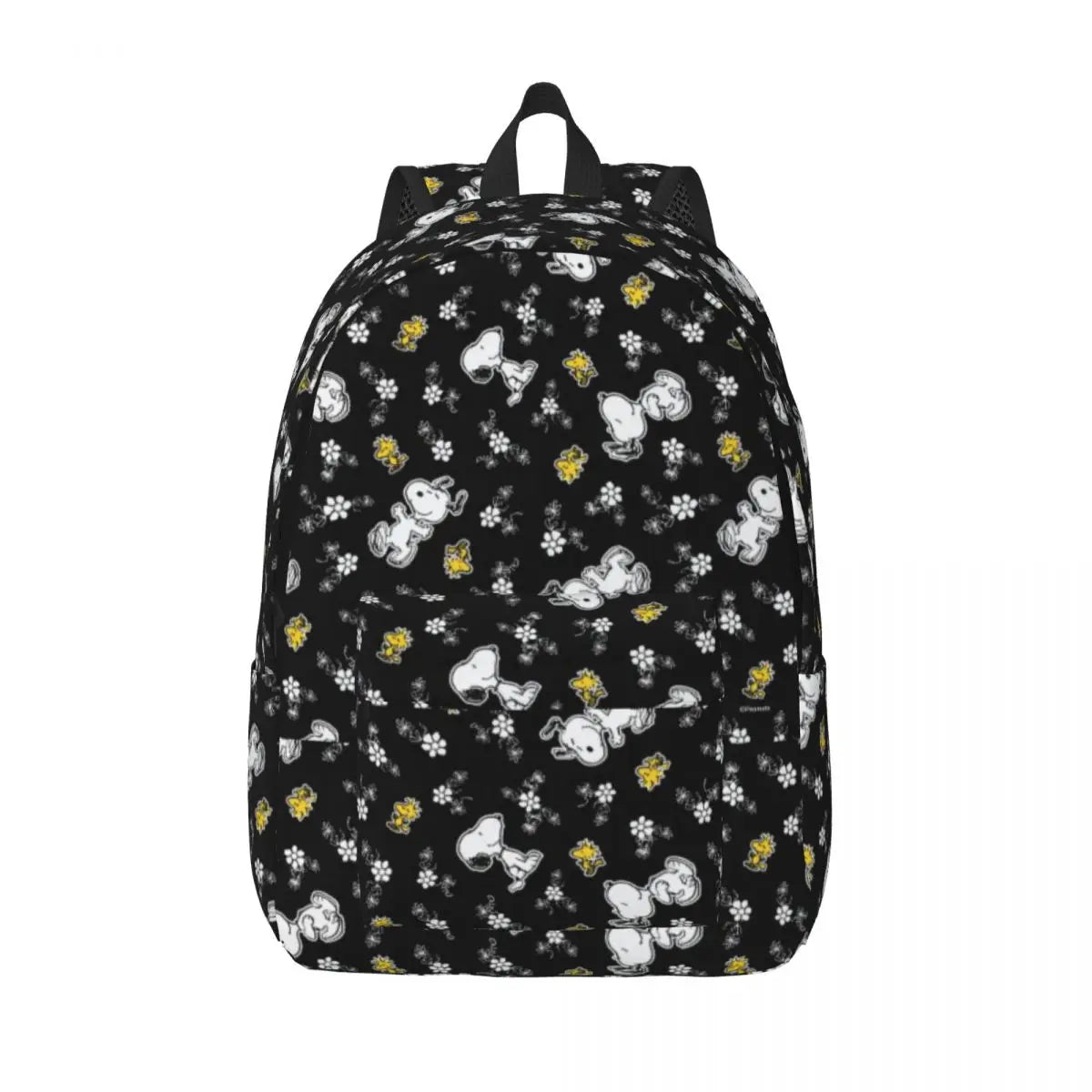 Custom Snoopys Woodstock Canvas Backpacks Women Men Basic Bookbag for College School Cartoon Bags