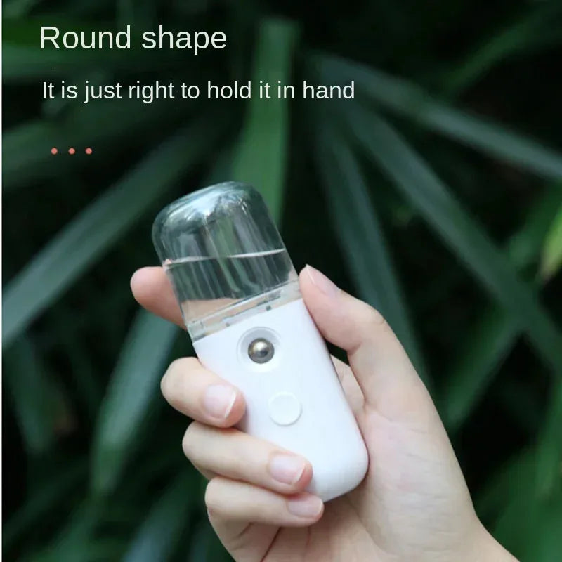 30ml Mini Humidifier For Car Home Office Portable Rechargeable Small Wireless Personal Face Sprayer Cool Mist Maker Humidifier