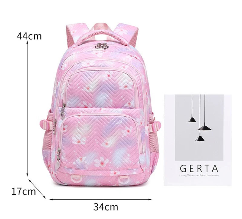 Lilo Stitch Schoolbag for Teenage Girls Bookbag Mochila Waterproof Women Backpack Female Travel Bag Backpacks