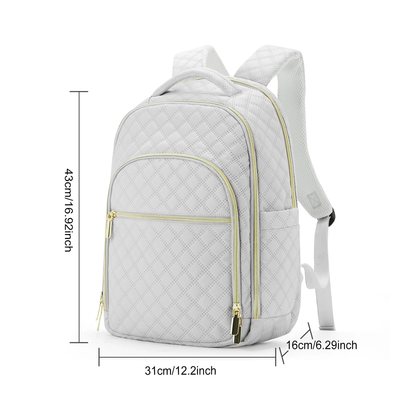 Backpacks For Women Casual Commuting Daypack High Quality Nylon Waterproof Backpack Laptop Bag Large-Capacity Travel Backpack