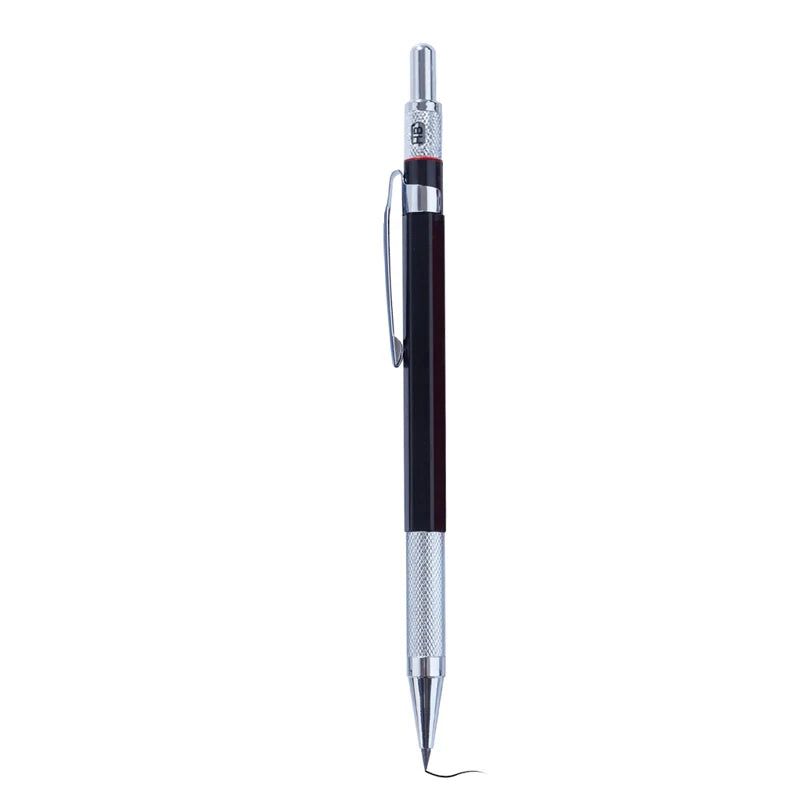 37Pcs 2.0MM Metal Mechanical Pencil with lead Art Drawing Design Automatic Drawing Special Pencil Student Office School Supplies